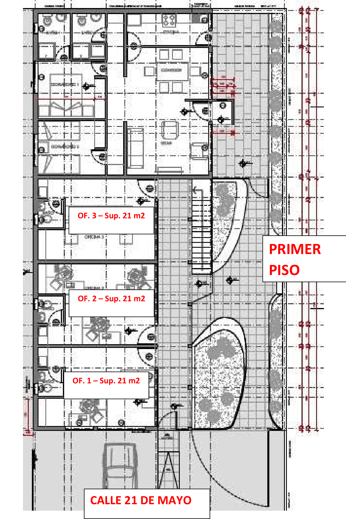 Plano Edificio Piso 1